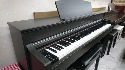 電子ピアノ YAMAHA ヤマハ Clavinova クラビノーバ CLP-645DW 2018製 木製鍵盤 動作品