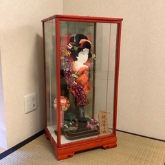 無料です‼️飾り物　日本人形の羽子板？