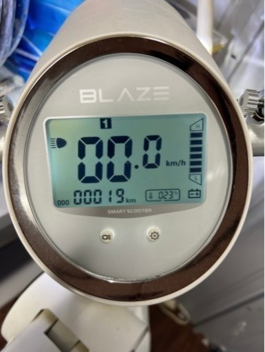 スマートEV 電動バイク BLAZE白