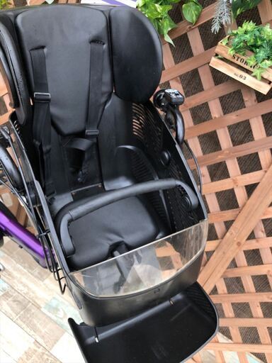 1台限定セール！ 短期配送 3カ月保証 電動自転車 20インチ パープル