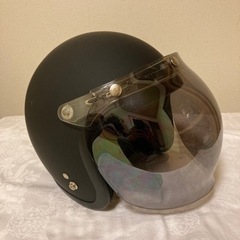 DM2 スモールジェットヘルメット　シールド黒