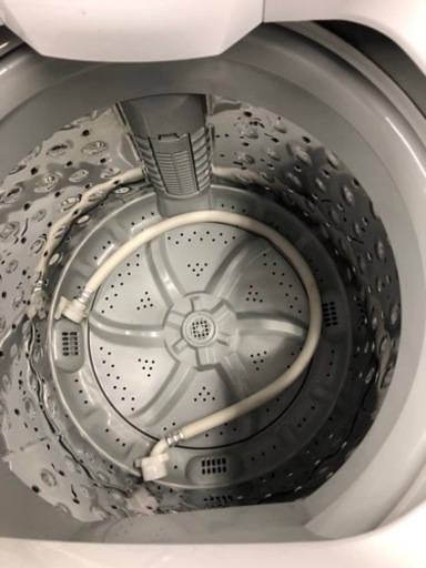 配送可能　2020年式　アイリスオーヤマ 洗濯機 5kg 全自動 風乾燥 お急ぎコース ステンレス槽 ゴールド IAW-T502EN