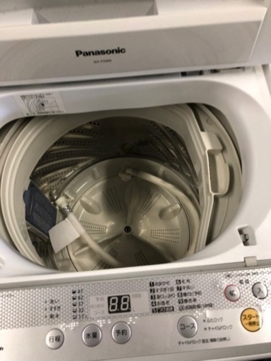 配送可能　パナソニック 5.0~6.9kg洗濯機 シルバー NA-F50B9-S