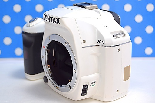 春夏秋冬おさんぽシリーズ Ｅ 【ほぼ新品】 PENTAX K-r ホワイト W