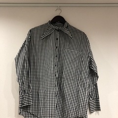 ZARA ギンガムチェックシャツ