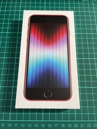 【新品未使用】iPhoneSE3 64GB レッド　SIMフリー