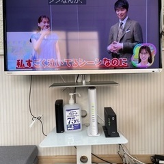 (受渡し決定)TOSHIBAテレビとテレビスタンド