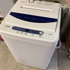 美品　ヤマダ電機オリジナル　全自動電気洗濯機　(5.0kg) H...