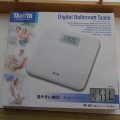 タニタ　デジタルヘルスメーター　体重計