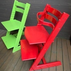 STOKKE トリップトラップ　子供用椅子