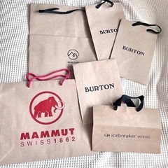 バートン　マムー　Burton Mammut 紙袋