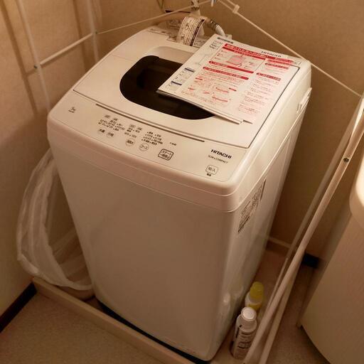 HITACHI 日立製作所 全自動洗濯機【洗濯5.0kg】 NW-50F-W