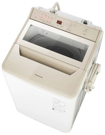 パナソニック　洗濯機　NA-FA80H8-N H043 Panasonic 8㎏　シャンパン
