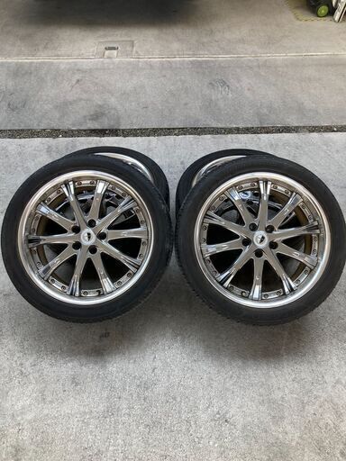 ワーク　シュバート　PCD114.3 19インチ ワーク シュバート SC4 19インチ 8J 9J 114.3 WORK - メルカリ