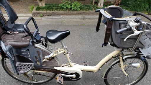 3人乗り電動自転車❨充電池ジャンク/充電器付き❩