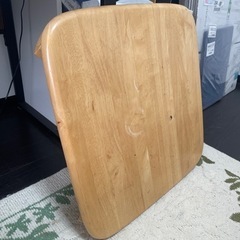 木製ローテーブル  55×55㎝ 〜わけあり出品〜