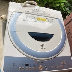 洗濯機 無料 7.0kg シャープ SHARP ES-TG72