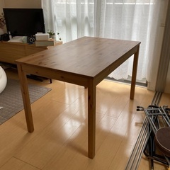 【ネット決済】IKEA ダイニングテーブル　椅子2脚セット