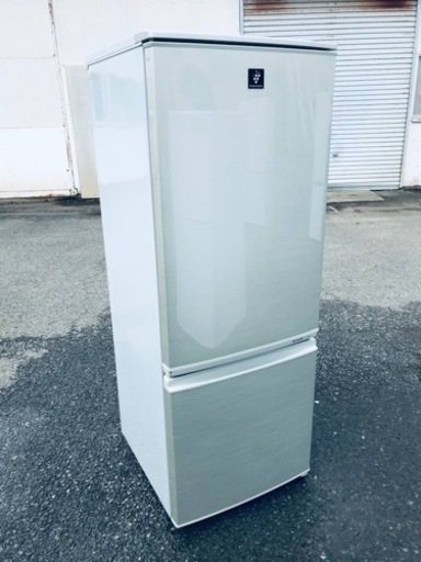 ET881番⭐️SHARPノンフロン冷凍冷蔵庫⭐️