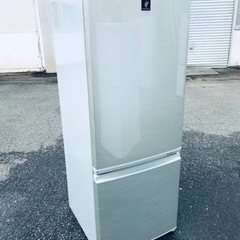 ET881番⭐️SHARPノンフロン冷凍冷蔵庫⭐️