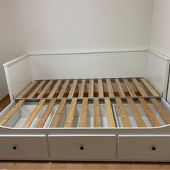 取引相手決定済】IKEA ヘムネス ソファベッド中古品【取りに来れる方】