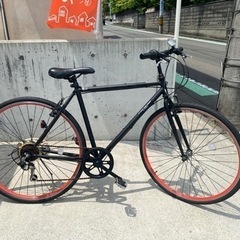 coronet クロスバイク 6段 700C 中古 自転車 学生...