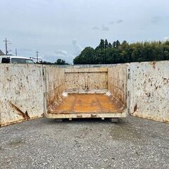 完売【Mizuho製】4トン車脱着用8㎥2枚扉コンテナ 