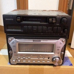 カセット・CD・MDデッキ　ジャンク