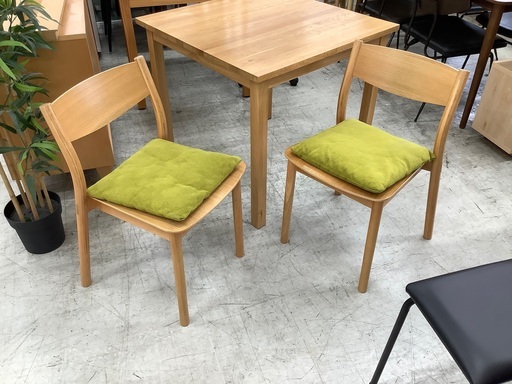 家具ならトレファク吉川店！！ 無印良品 ダイニング 3点セット 