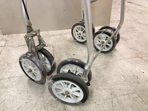 展示品　スワン　歩行器　アシストシルバーカーニューDX　歩行補助器具　手押し車　ハンドブレーキ付（グリップ）シルバーカー　介護用品　折りたたみ　高さ調整　リハビリ　五十畑工業　愛知　岐阜　三重　一宮市 グッドプライス一宮