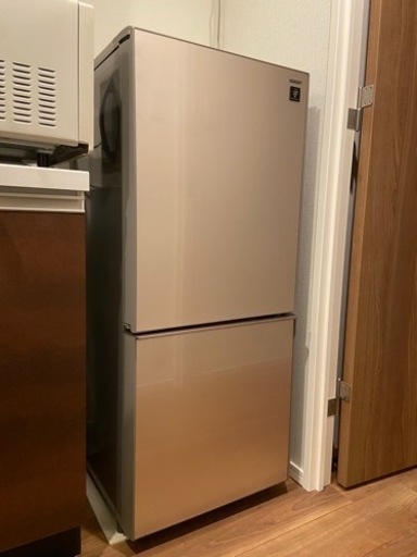 SHARP 2018年製 ノンフロン冷凍冷蔵庫SJ-GD14D-C