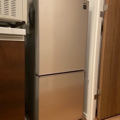 SHARP 2018年製 ノンフロン冷凍冷蔵庫SJ-GD14D-C 