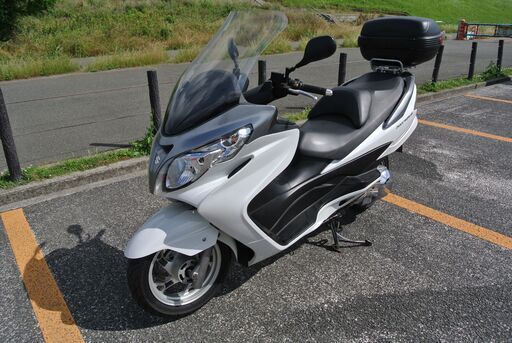 スズキ　スカイウェイブ 250   CJ44   ETC,GIVI BOX 付　駆動部部品交換　専門店での整備済。　動作良好！