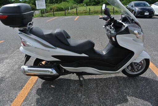 スズキ　スカイウェイブ 250   CJ44   ETC,GIVI BOX 付　駆動部部品交換　専門店での整備済。　動作良好！