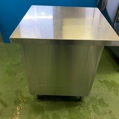 タニコーストッカー付き作業台　650x650x840