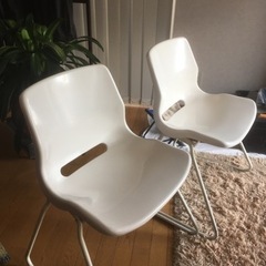 IKEA 椅子２個セット　高さ約50cm