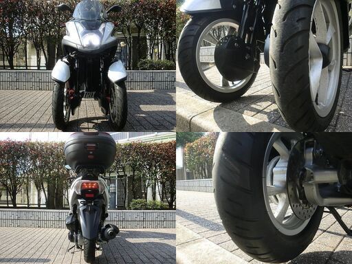 ☆普通免許仕様トリシティ125 ワイドトレッド 3552km LED GIVIケース