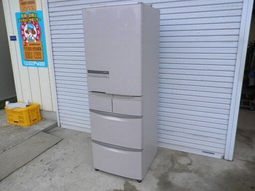 日立冷凍冷蔵庫R-S42AM ２０１１年 ５ドア 自動製氷付き  無料配送（つくば市から２０キロまで