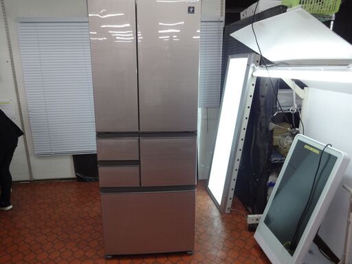 ID 109674 　冷蔵庫　６ドア　シャープ　502L　２０２１年製　SJ-X504H-T