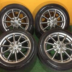 No.878 ヨコハマ エコス ES31 215/55R17 2017年製 ホンダ 純正アルミ 