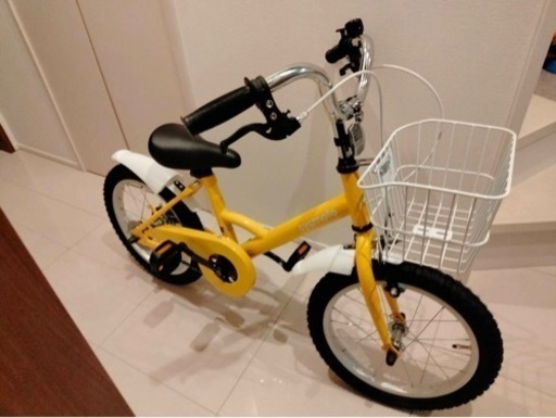 【新品・未使用】自転車 子供 16インチ 黄色