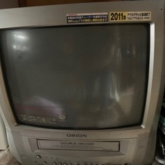 ブラウン管テレビ