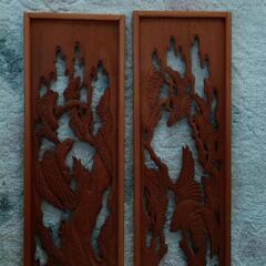 昭和30年頃の欄間2枚