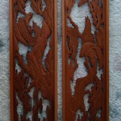 昭和30年頃の欄間２枚