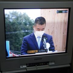 三菱 21T-D101 21インチ・フラットブラウン管テレビ（動...