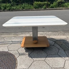 昇降式テーブル(ホワイト)