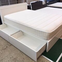 【愛品館八千代店】NITORI　ダブルベッド　NスリープC1