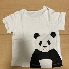 無印Tシャツ（サイズ90）パンダ柄