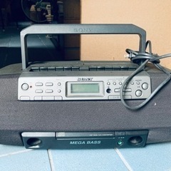 ※交渉中　SONY CD RADIO Cassette corder