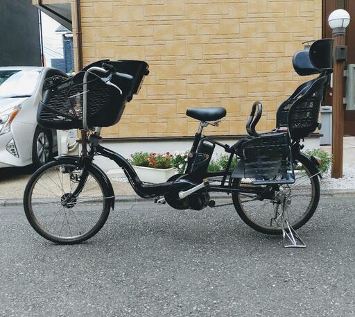 値下げしました！美車！電動アシスト自転車　パナソニック　ギュット　エコナビ　ブラック　8.9ah 充電器付